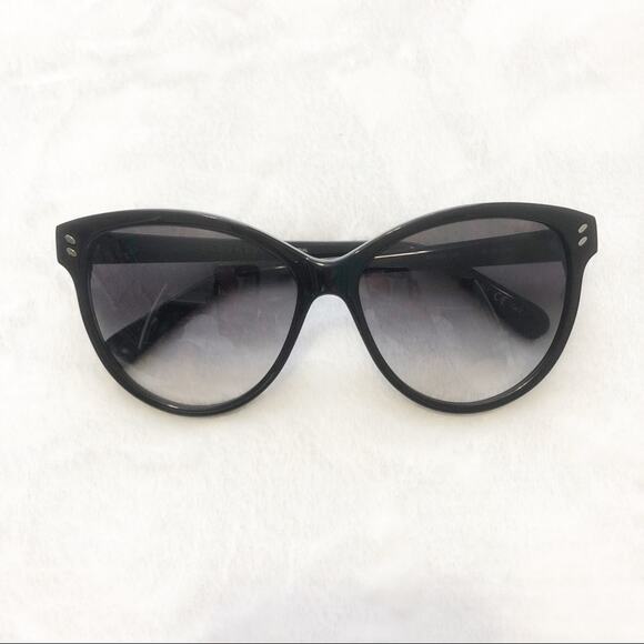 Stella McCartney black cat eye sunglasses oversized 57mm main image 7